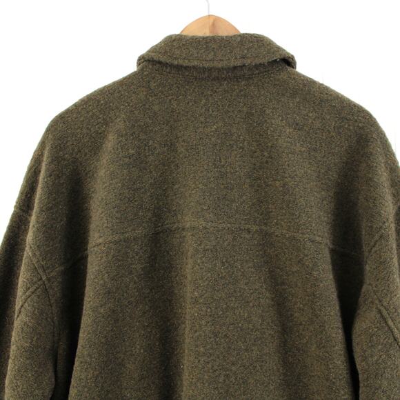 Dex Shacket Shirt Jacket Plus Size 1X Chunky Grunge Minimalist Urban Cozy Fall - Picture 4 of 9